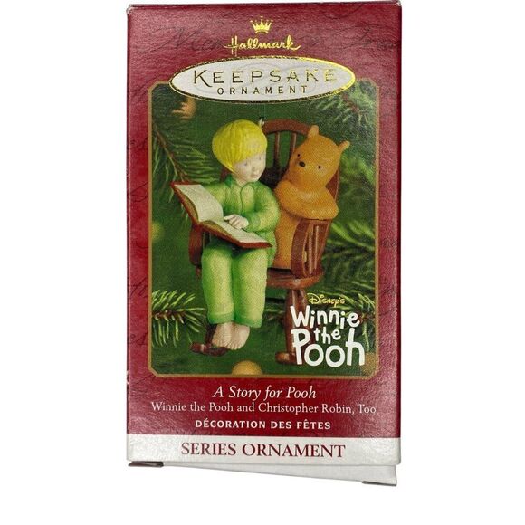 A Story For Pooh Hallmark Ornament 3rd in Series Dated 2001 - Picture 1 of 2